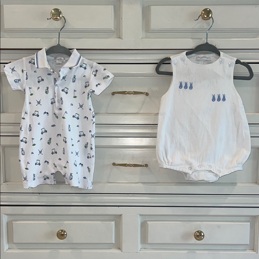 Little Boy Romper and Bubble set